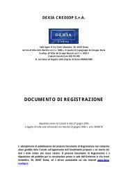 DOCUMENTO DI REGISTRAZIONE - Consob