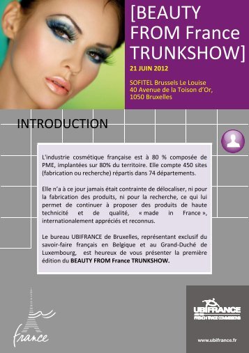 [BEAUTY FROM France TRUNKSHOW]