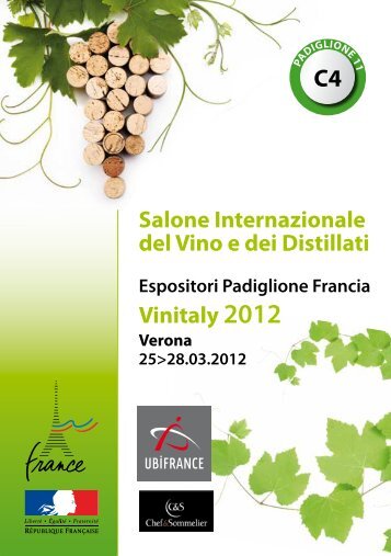 Catalogo partecipazione francese a VINITALY 2012 - UBIFRANCE