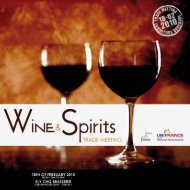 French Wine Trade Meeting Brochure - UBIFRANCE