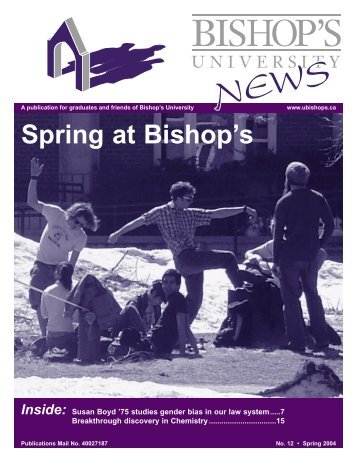 spring 04 WEBfinal.qxd - Bishop's University