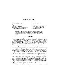 Shod String Algebras JenniFer BélanGer Cecilia Tosar Département ...