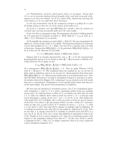 Hochschild Cohomology and Representation-finite Algebras Ragnar ...