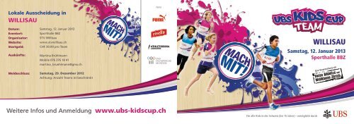 WILLISAU - UBS Kids Cup