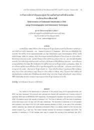 Determination of Carbamate Insecticides in Chili using ...