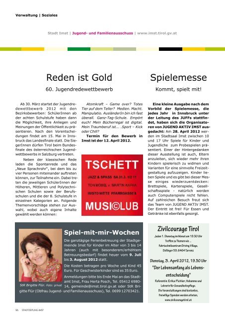 Imster Stadtzeitung - ubuntu-Imst