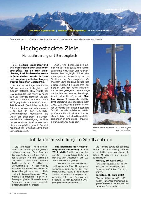 Imster Stadtzeitung - ubuntu-Imst