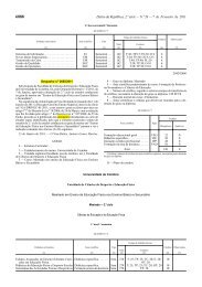 Estrutura Curricular e Plano de Estudos - Universidade de Coimbra