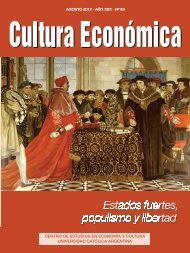 Estados fuertes, populismo y libertad - Universidad CatÃ³lica Argentina