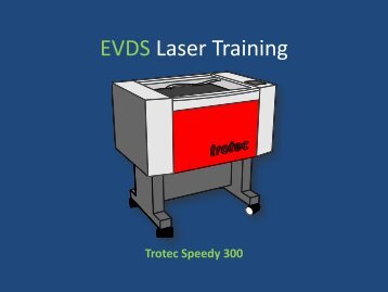 EVDS Laser Training