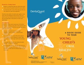 A Quick Guide to Your Young Child's Oral Health - UCare