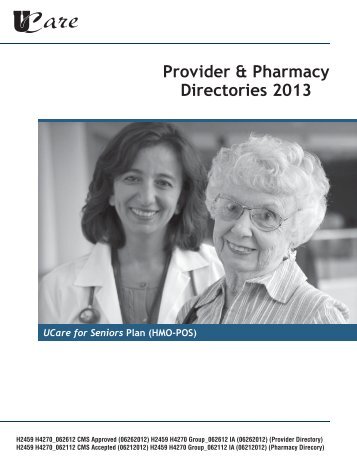 Provider/Pharmacy Directory - UCare