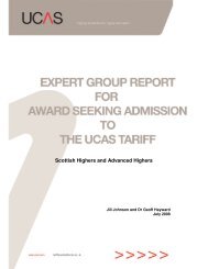 Scottish Highers and Advanced Highers report (pdf) (1758.6KB) - Ucas