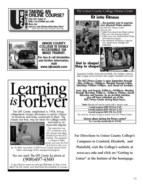 to download the course schedule for Spring 2012 - Union County ...