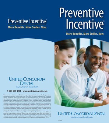 Preventive Incentive - United Concordia