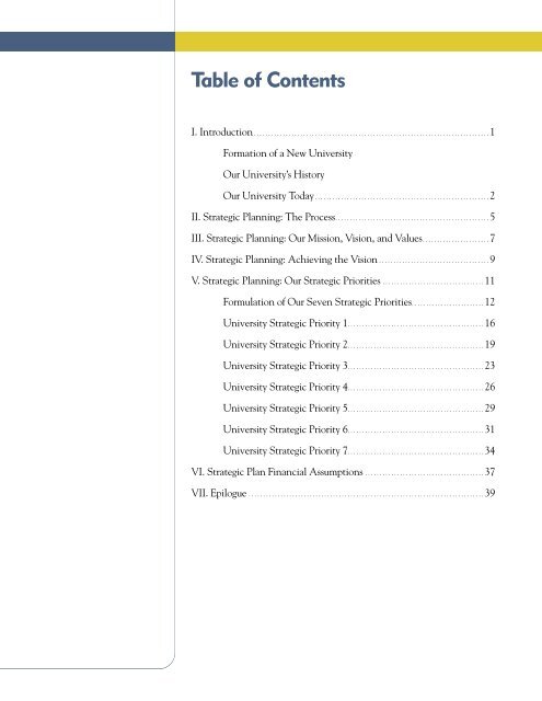 Strategic Plan - University of Colorado Denver