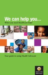 Health Advocate Brochure.pdf - UCE of FIT