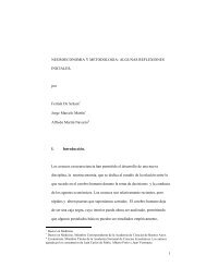 1 NEUROECONOMIA Y METODOLOGIA: ALGUNAS ...