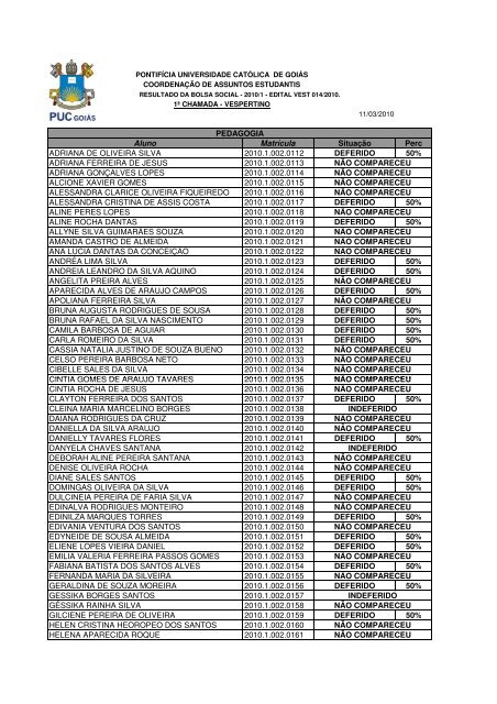 Todos os cursos - Ucg