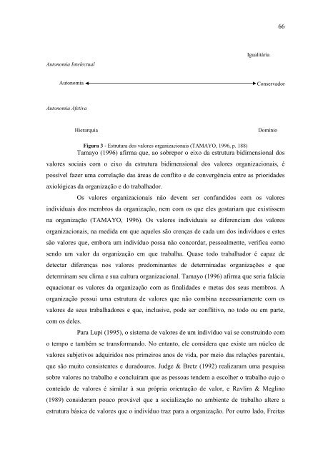 relaÃ§Ãµes entre valores individuais, valores organizacionais e ... - Ucg