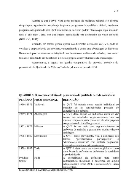 relaÃ§Ãµes entre valores individuais, valores organizacionais e ... - Ucg