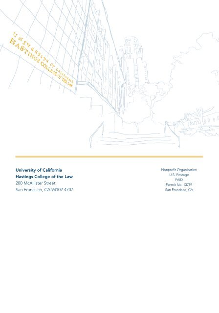 Annual Report 2006-07 - Hastings College of the Law