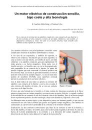 Un motor eléctrico de construcción sencilla, bajo coste y alta ...