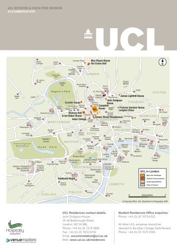 UCL ESTATES & FACILITIES DIVISION ACCOMMODATION