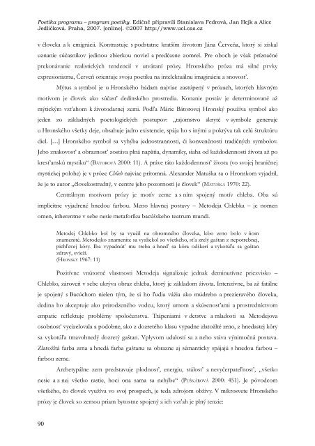 Poetika programu â program poetiky - Ãstav pro Äeskou literaturu ...