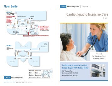 Cardiothoracic Intensive Care (7 ICU) - UCLA Health System