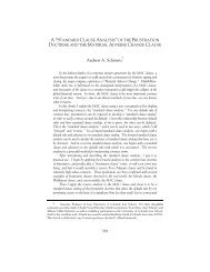 standard clause analysis - UCLA Law Review