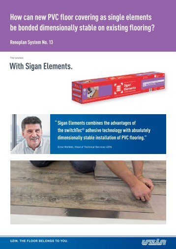 Renoplan System 13 - Sigan Elements