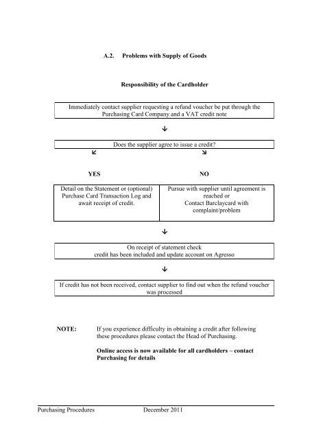 PURCHASING PROCEDURES - University of Central Lancashire