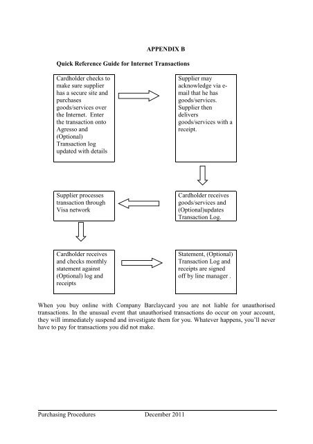 PURCHASING PROCEDURES - University of Central Lancashire