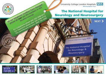 The National Hospital for Neurology and Neurosurgery - UCL