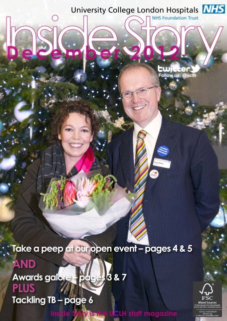 Inside Story - December 2012 - University College London Hospitals