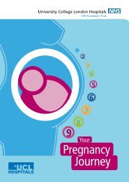 Your pregnancy journey - University College London Hospitals