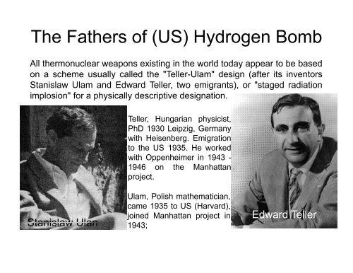 The Hydrogen Bomb