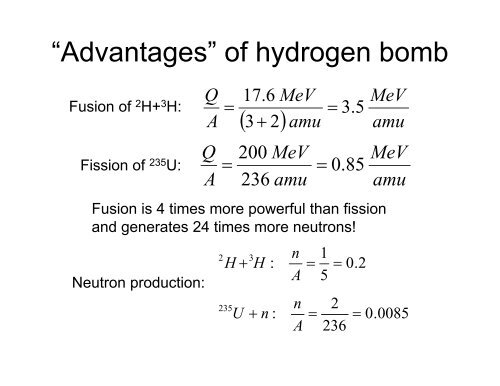 The Hydrogen Bomb