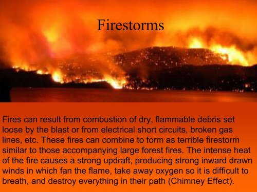Firestorms