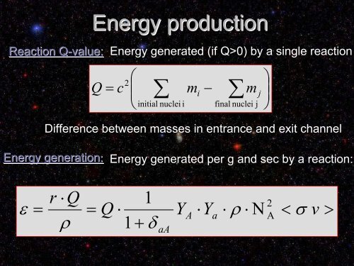 Nuclear Reactions in Stars & in the Laboratory
