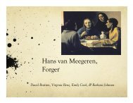 Hans van Meegeren, Forger