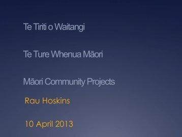 Maori Law-Te Tiriti o Waitangi me Te Ture Whenua Maori.pdf