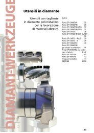 Catalogo Utensili in diamante - Howema Italia