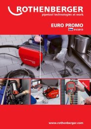 ROTHENBERGER katalog/cenik EURO PROMO 2013