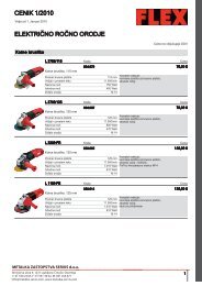 CENIK 1/2010 ELEKTRIÄNO ROÄNO ORODJE - Metalka-servis.com