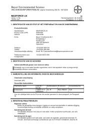 Material Safety Data Sheet - Bayer Pestcontrol Expert