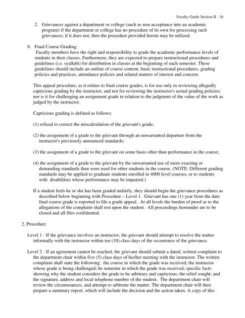 Academic Policies and Procedures - University of Central Missouri