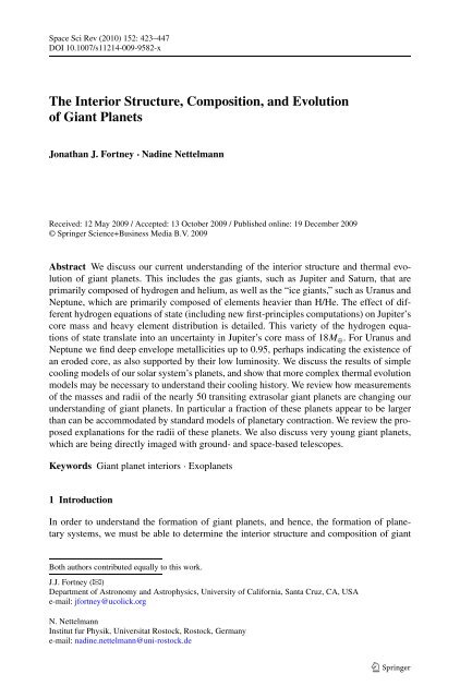 The Interior Structure, Composition, and Evolution of Giant Planets