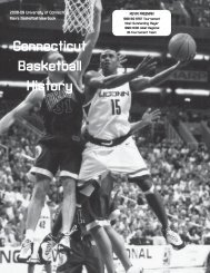 Connecticut Basketball History - UConn Huskies